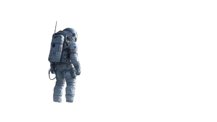 Astronaut On Alien Planet V9 Vinyl Car Decal Sticker – Waterproof & UV-Resistant 