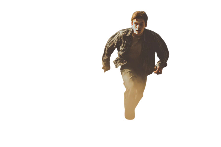 Zombie Chase V2 Vinyl Car Decal Sticker – Waterproof & UV-Resistant 