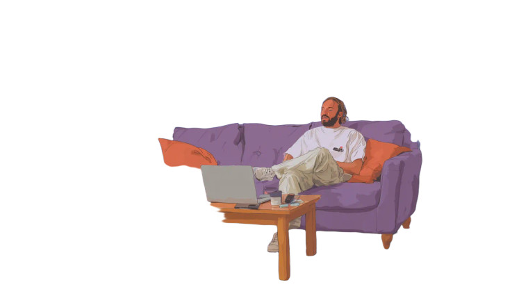 Talk Show Host Vinyl Car Decal Sticker – Waterproof & UV-Resistant 