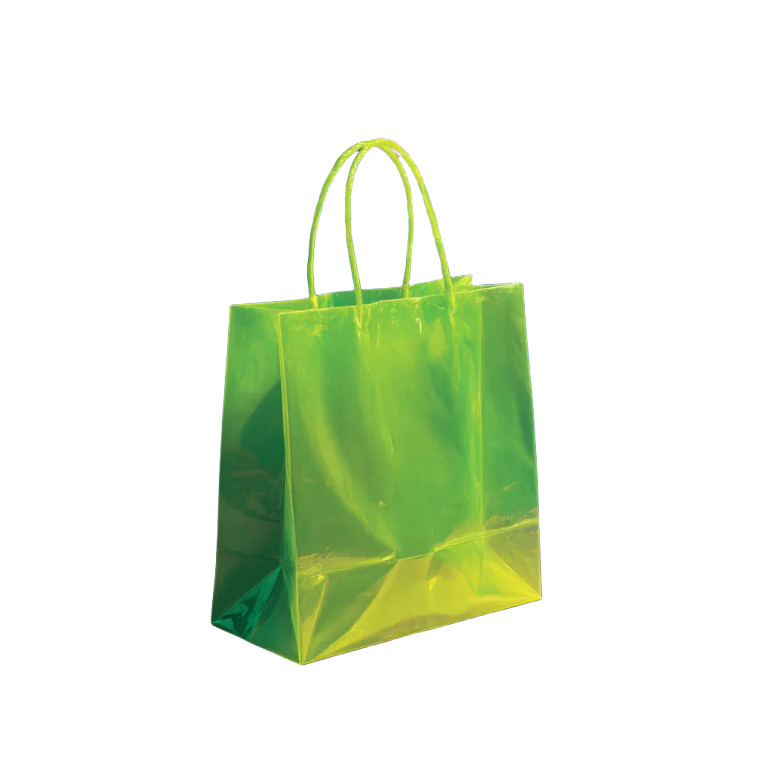 Neon Shopping Bag Vinyl Car Decal Sticker – Waterproof & UV-Resistant 