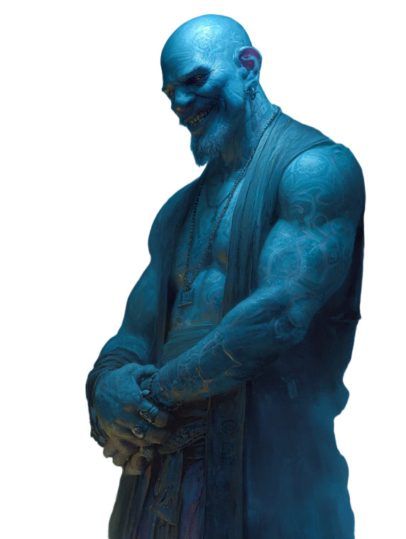 Voodoo Tattooed Man Vinyl Car Decal Sticker – Waterproof & UV-Resistant 