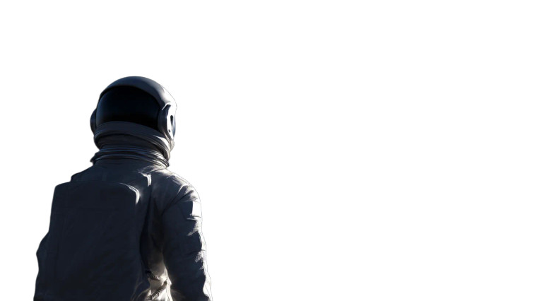 Floating Astronaut V30 Vinyl Car Decal Sticker – Waterproof & UV-Resistant 