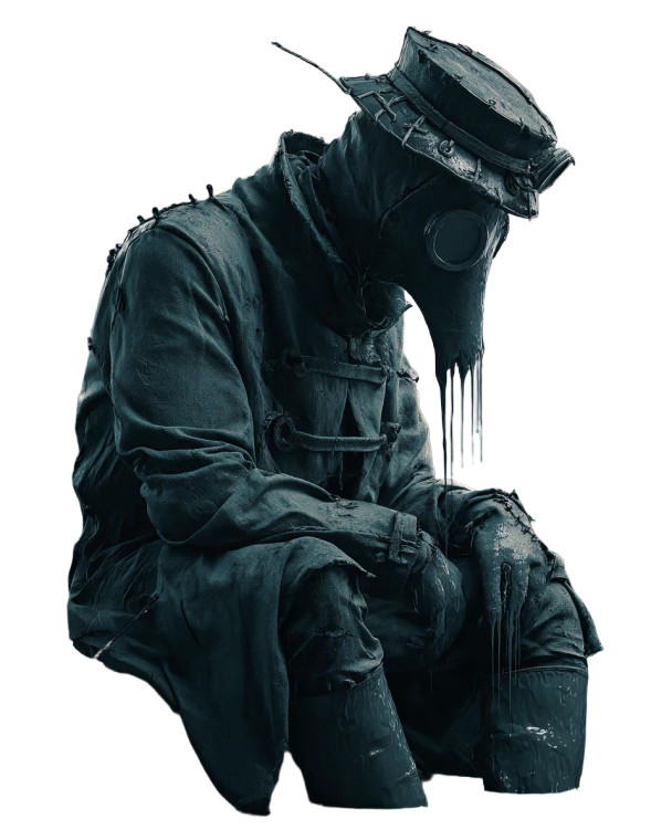 Grotesque Wwi Soldier Vinyl Car Decal Sticker – Waterproof & UV-Resistant 