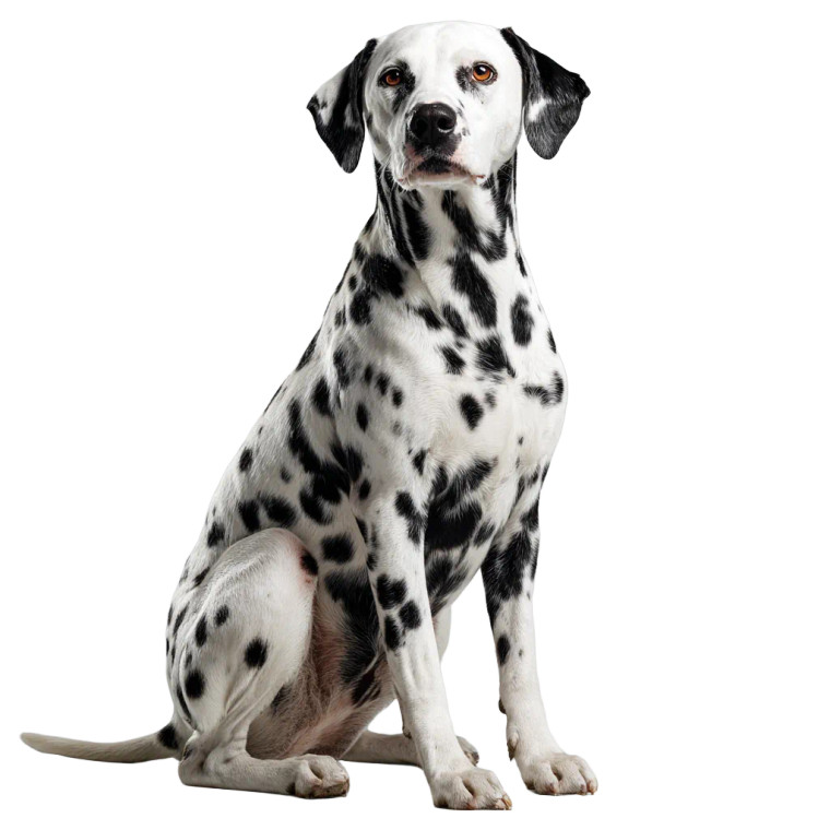 Proud Dalmatian Pose Vinyl Car Decal Sticker – Waterproof & UV-Resistant 
