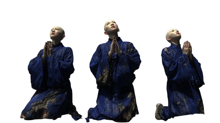 Burned Buddhist Nuns Vinyl Car Decal Sticker – Waterproof & UV-Resistant 