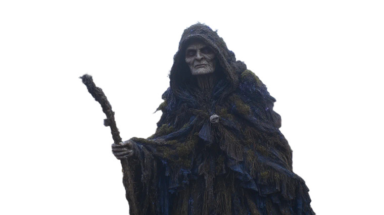 Baba Yaga Witch V2 Vinyl Car Decal Sticker – Waterproof & UV-Resistant 