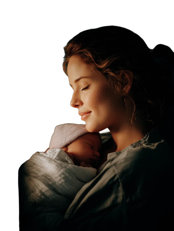 Mother And Newborn V22 Vinyl Car Decal Sticker – Waterproof & UV-Resistant 