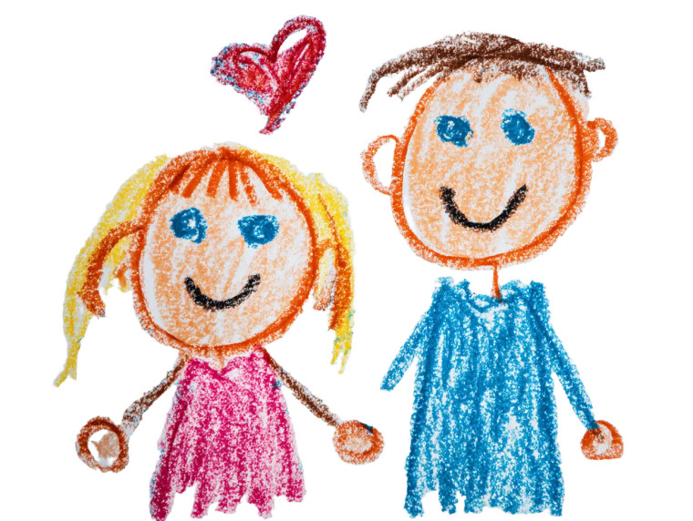 Child'S Drawing Vinyl Car Decal Sticker – Waterproof & UV-Resistant 