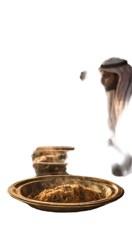 Bedouin Meal Scene Vinyl Car Decal Sticker – Waterproof & UV-Resistant 