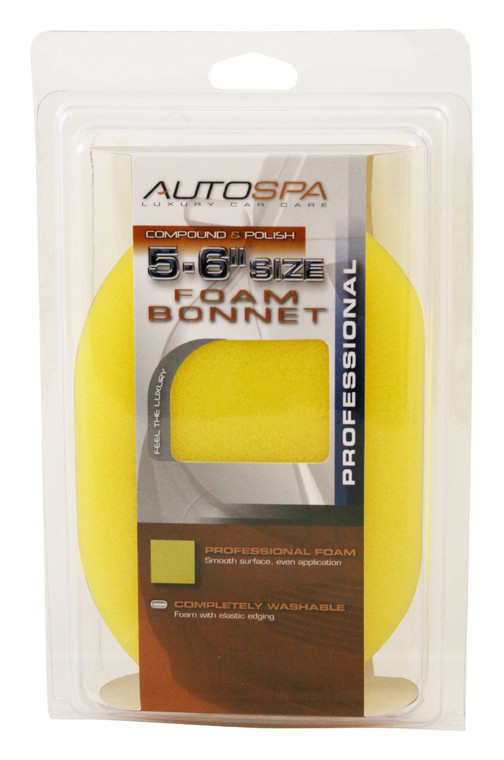 Carrand Foam Polishing Bonnet | Smooth & Professional Use | For 5 to 6 Inch Diameter