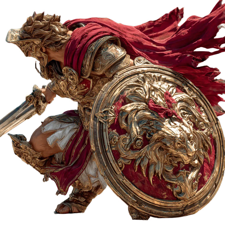 Trojan Warrior V6 Vinyl Car Decal Sticker – Waterproof & UV-Resistant 