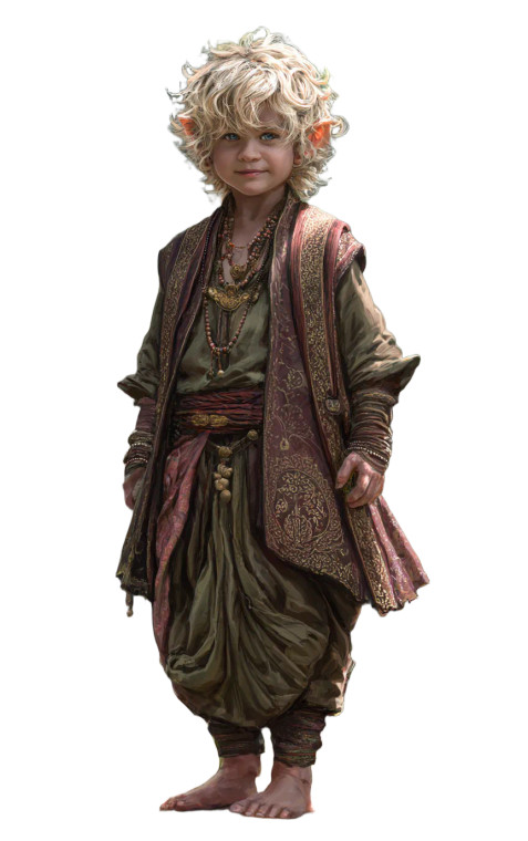 Friendly Hobbit Child Vinyl Car Decal Sticker – Waterproof & UV-Resistant 