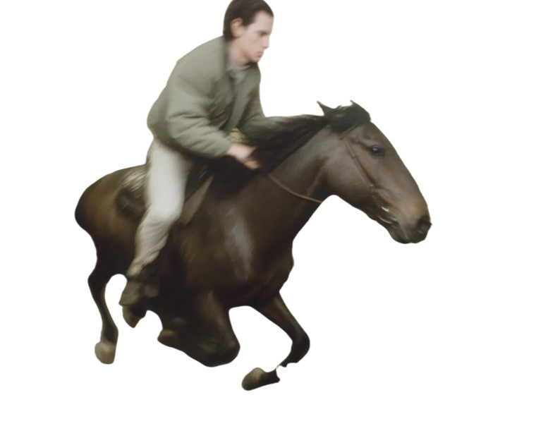 Banker On Horse Vinyl Car Decal Sticker – Waterproof & UV-Resistant 