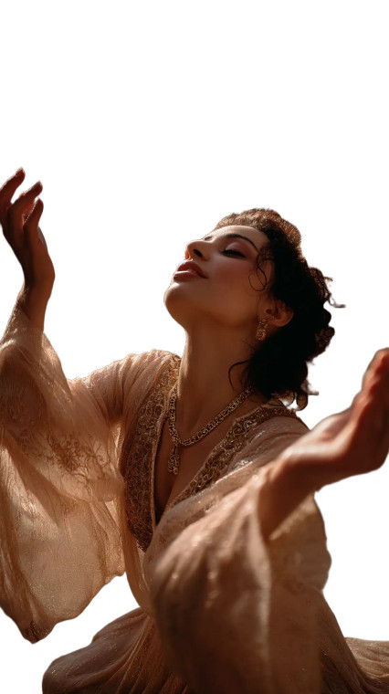 Joyful Moroccan Dancer Vinyl Car Decal Sticker – Waterproof & UV-Resistant 