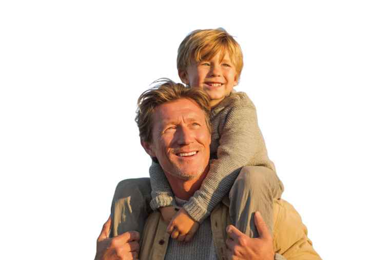 Happy Family Portrait V19 Vinyl Car Decal Sticker – Waterproof & UV-Resistant 