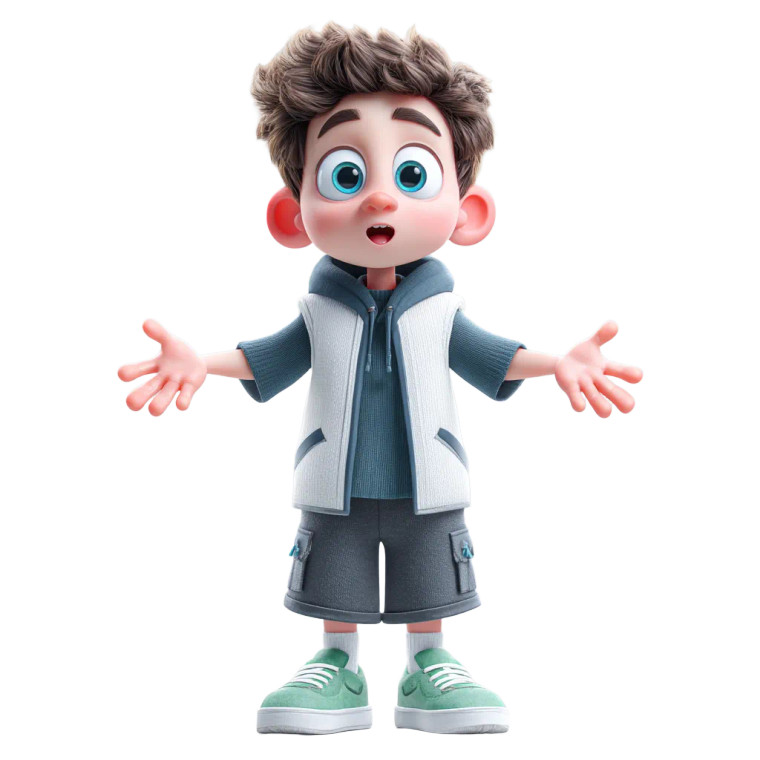 Cartoon Avatar V9 Vinyl Car Decal Sticker – Waterproof & UV-Resistant 