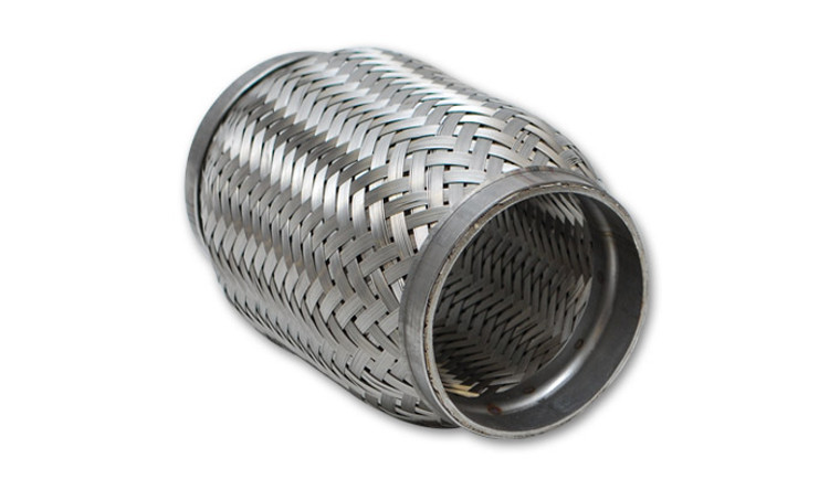 Vibrant Performance Exhaust Flex Connector | Laminar Flow, Stainless Steel, Eliminates Whistle