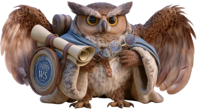 Wise Owl Sage Vinyl Car Decal Sticker – Waterproof & UV-Resistant 