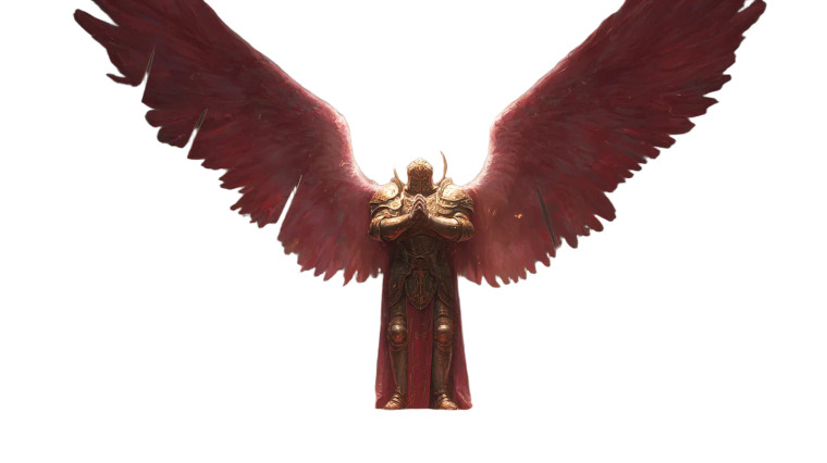 Armored Angel V19 Vinyl Car Decal Sticker – Waterproof & UV-Resistant 