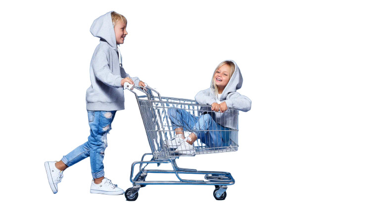 Cheerful Swedish Children Vinyl Car Decal Sticker – Waterproof & UV-Resistant 