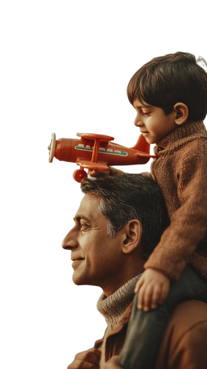 Father And Son V67 Vinyl Car Decal Sticker – Waterproof & UV-Resistant 