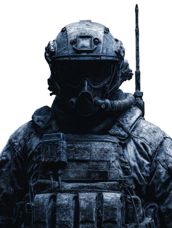 Futuristic Soldier V12 Vinyl Car Decal Sticker – Waterproof & UV-Resistant 