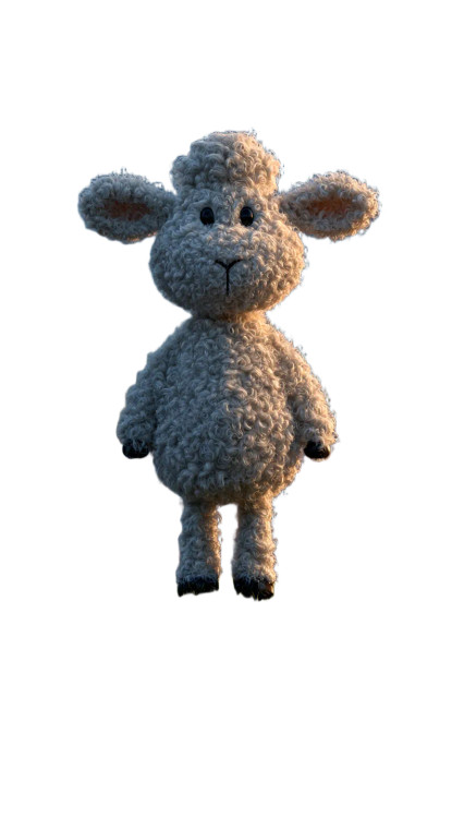 Eid Sheep Illustration V2 Vinyl Car Decal Sticker – Waterproof & UV-Resistant 