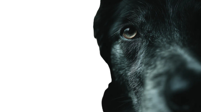 Eerie Night Watchdog Vinyl Car Decal Sticker – Waterproof & UV-Resistant 