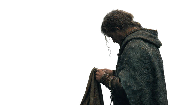 Medieval Merchant Rain Vinyl Car Decal Sticker – Waterproof & UV-Resistant 