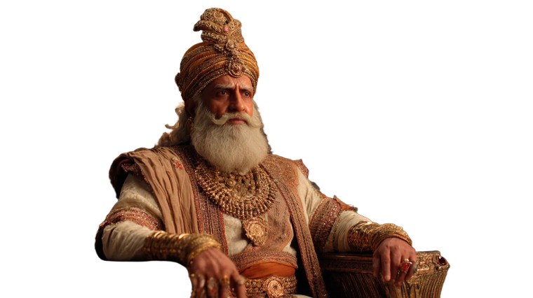 Ancient Hindu King V2 Vinyl Car Decal Sticker – Waterproof & UV-Resistant 