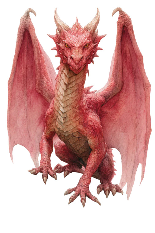 Majestic Red Dragon V9 Vinyl Car Decal Sticker – Waterproof & UV-Resistant 