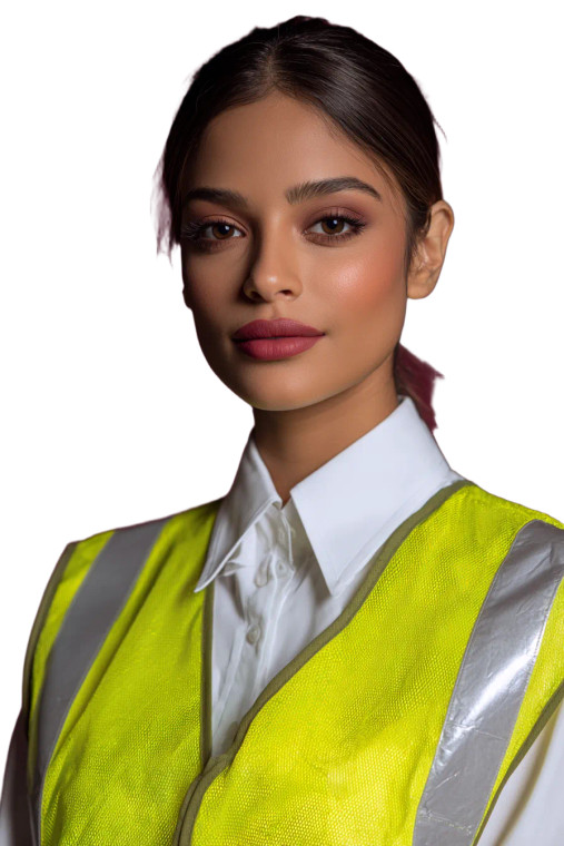 Colombian Woman Portrait V2 Vinyl Car Decal Sticker – Waterproof & UV-Resistant 