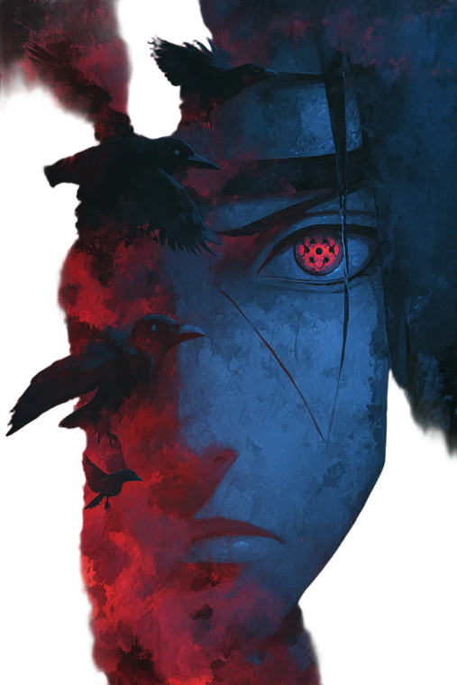 Itachi'S Genjutsu Vinyl Car Decal Sticker – Waterproof & UV-Resistant 