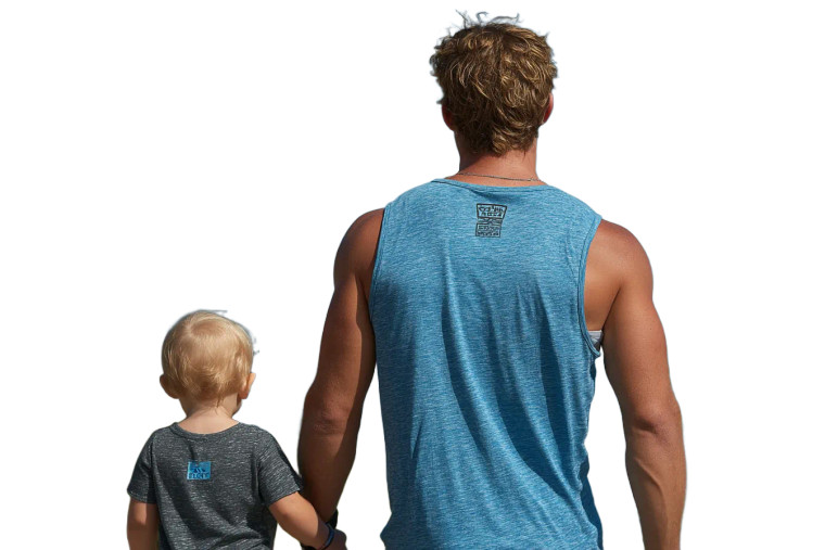 Father And Child V22 Vinyl Car Decal Sticker – Waterproof & UV-Resistant 