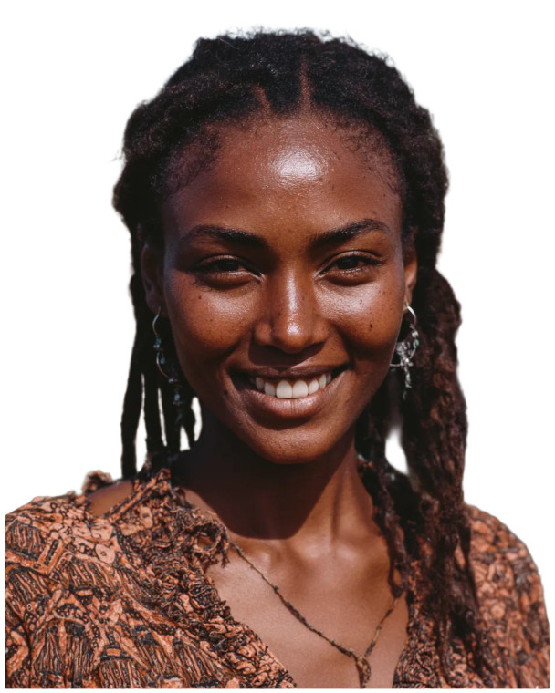 Maasai Woman Portrait Vinyl Car Decal Sticker – Waterproof & UV-Resistant 