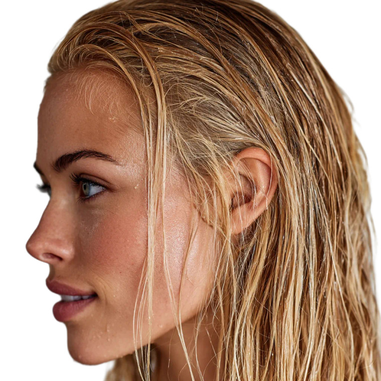 Wet Haired Girl Vinyl Car Decal Sticker – Waterproof & UV-Resistant 