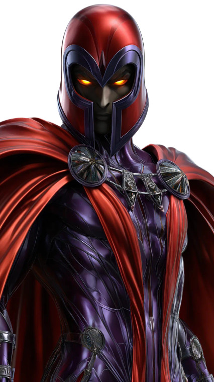 Magneto Close-Up Vinyl Car Decal Sticker – Waterproof & UV-Resistant 