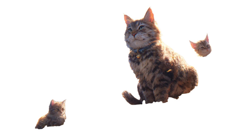 Festive Cat Feast Vinyl Car Decal Sticker – Waterproof & UV-Resistant 