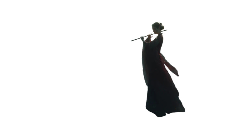 Mystical Flute Player Vinyl Car Decal Sticker – Waterproof & UV-Resistant 