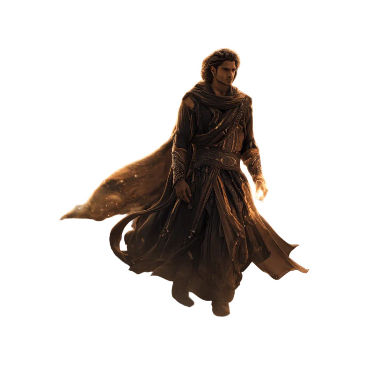 Handsome Djinn Vinyl Car Decal Sticker – Waterproof & UV-Resistant 