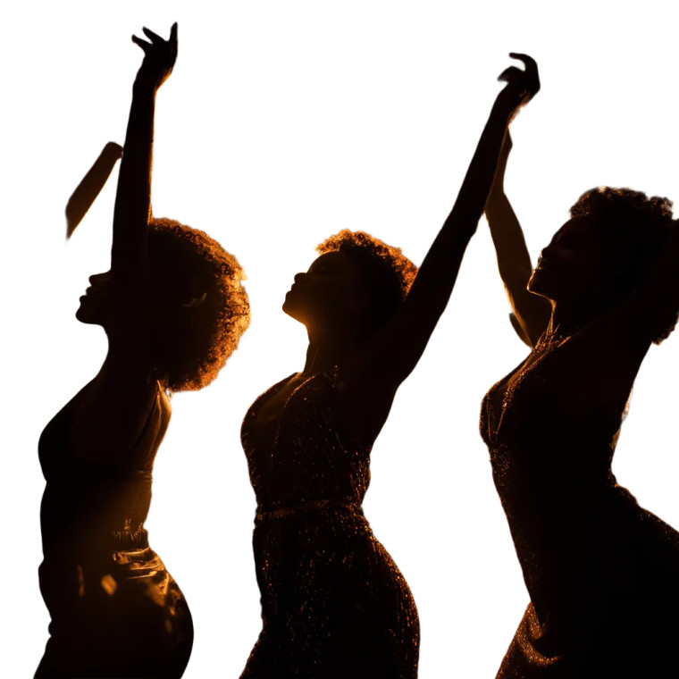 Empowered Dance Silhouettes Vinyl Car Decal Sticker – Waterproof & UV-Resistant 