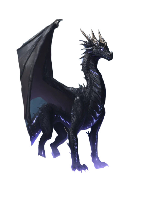 Obsidian Dragon V3 Vinyl Car Decal Sticker – Waterproof & UV-Resistant 
