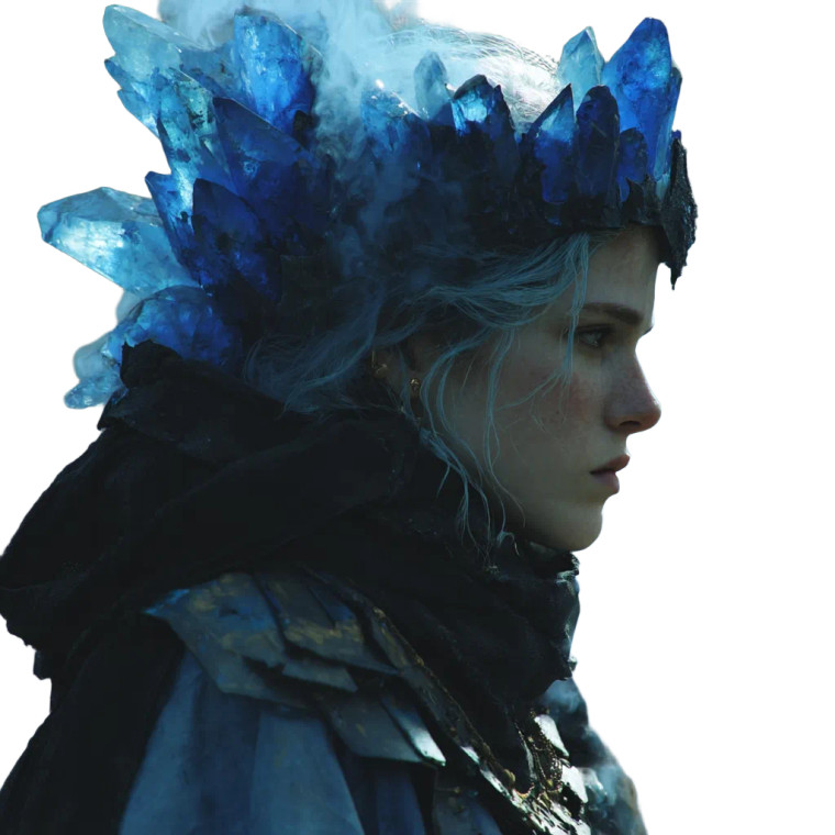 Dark Fantasy Queen V7 Vinyl Car Decal Sticker – Waterproof & UV-Resistant 