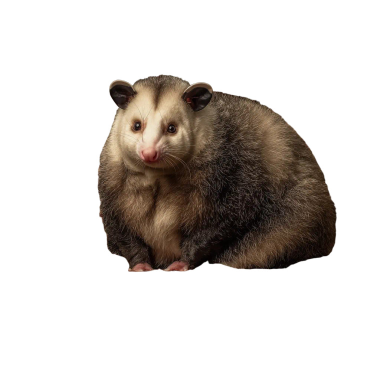 Fat Opossum Vinyl Car Decal Sticker – Waterproof & UV-Resistant 