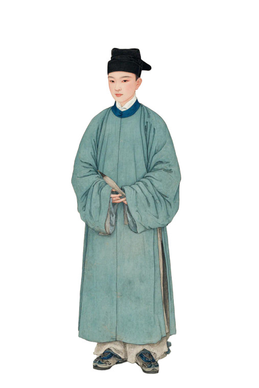 Ming Dynasty Scholar V3 Vinyl Car Decal Sticker – Waterproof & UV-Resistant 