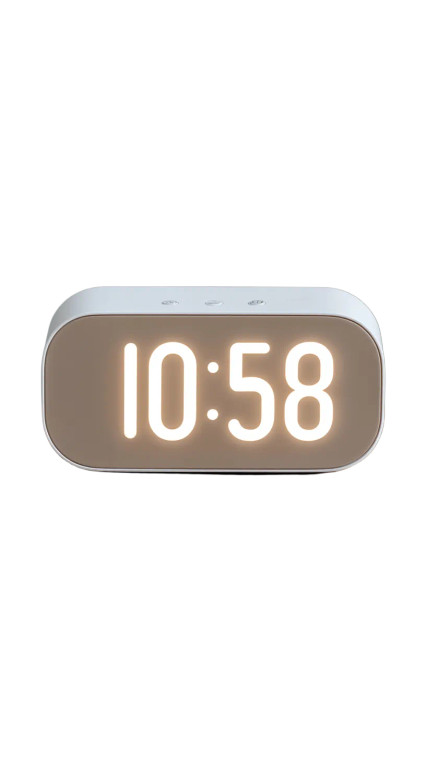 Modern Alarm Clock Vinyl Car Decal Sticker – Waterproof & UV-Resistant 