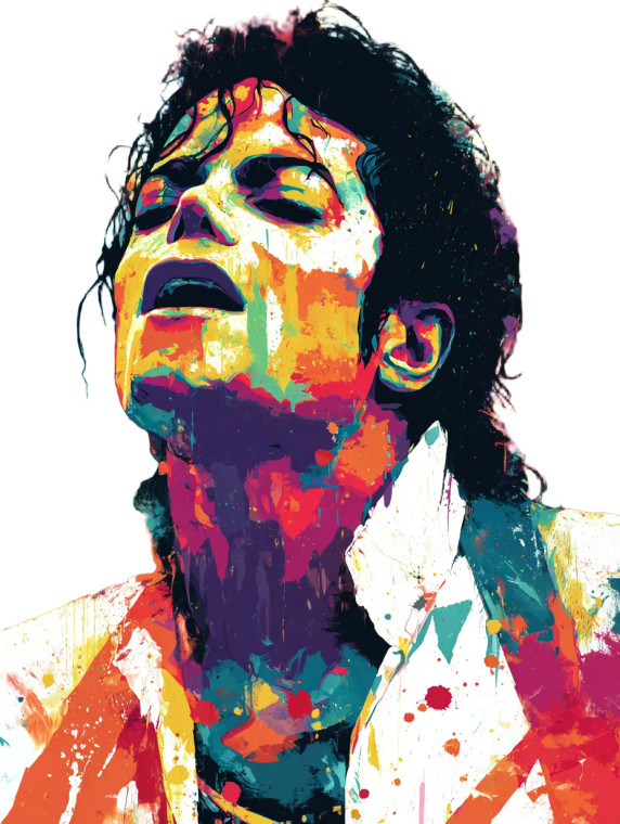 Michael Jackson Poster Vinyl Car Decal Sticker – Waterproof & UV-Resistant 