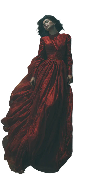 Iranian Woman On Ladder Vinyl Car Decal Sticker – Waterproof & UV-Resistant 