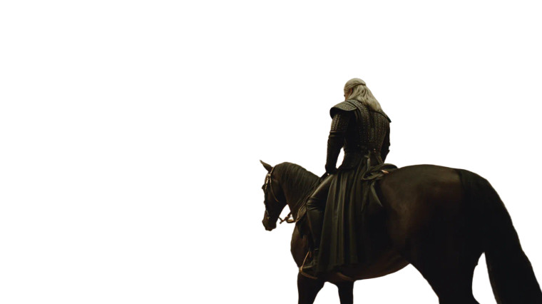 Witcher Riding Through Vinyl Car Decal Sticker – Waterproof & UV-Resistant 