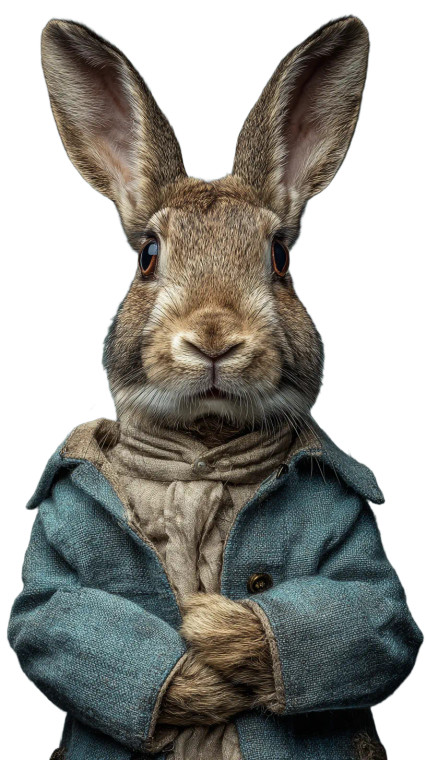 Animal Rabbit Vinyl Car Decal Sticker – Waterproof & UV-Resistant  Animal Rabbit Vinyl Car Decal Sticker – Waterproof & UV-Resistant